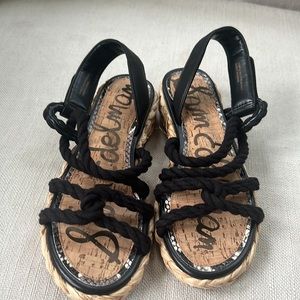 Black Sam Edelman sandals